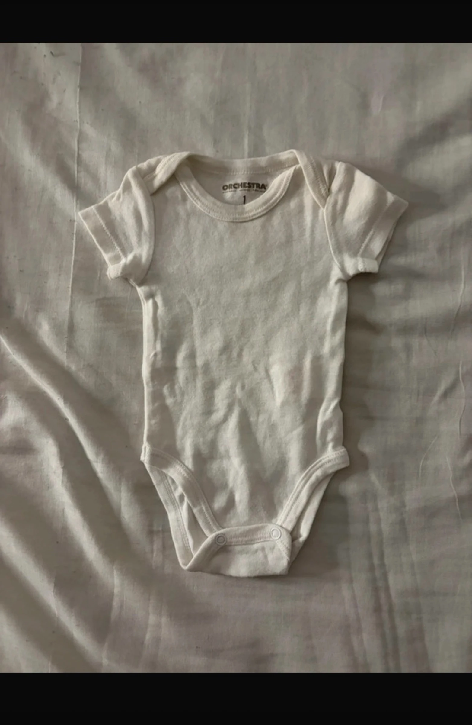 Lot of 12 baby girl bodysuits 1 month / 54 cm Orchestra & Kiabi – photo 6